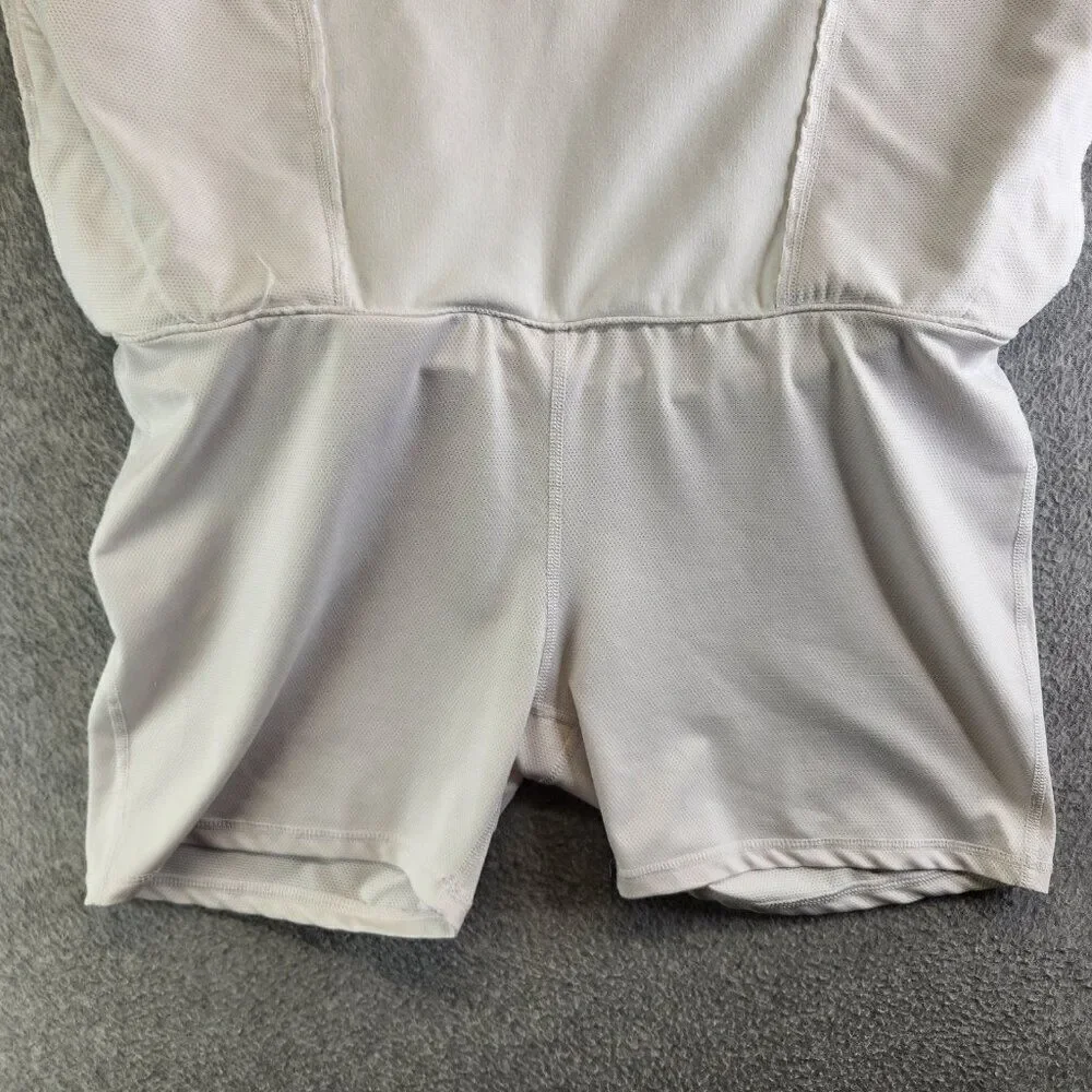 Footjoy Skort Womens L White Jersey Knit Zip Pocket Short Lined Skirt Golf FJ - Picture 4 of 13